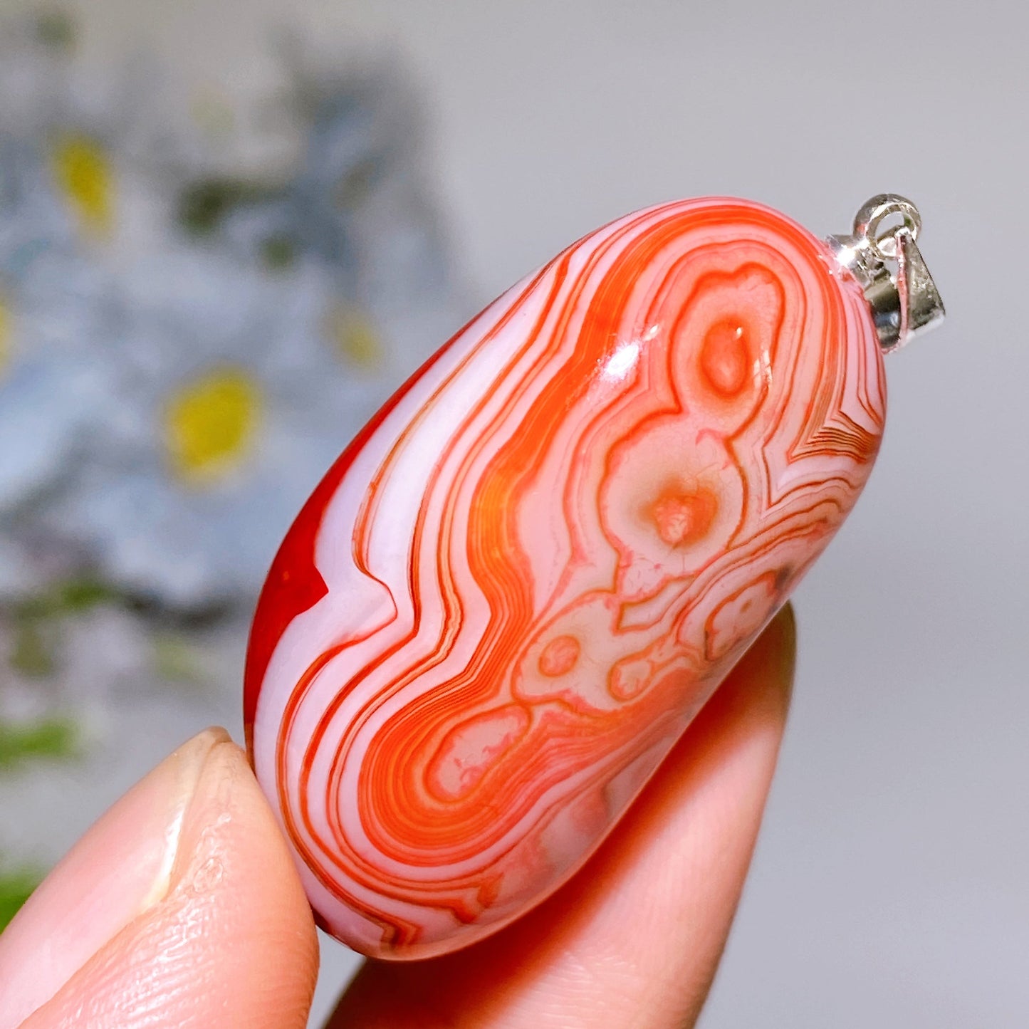 1.0"-1.8" Sardonyx Tumble Pendant Crystal Healing Bulk Wholesale