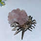 2.4" Crystal Chips Metal Spider Free Form Crystal Healing Bulk Wholesale