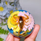 45mm Luminous Resin with Insect Free Form Crystal Healing Bulk Wholesale