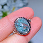 Cooper Silver Plated Crystal Ring Crystal Healing Bulk Wholesale