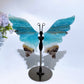 Sky Blue Butterfly Wings with Stand Crystal Healing Bulk Wholesale