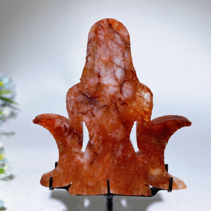 Crystal Goddess Carving with Stand Free Form Crystal Healing Bulk Wholesale