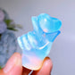 1.7" Crystal Finger Heart Carving Crystal Healing Bulk Wholesale
