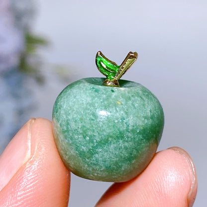 20mm Crystal Apple Fruit Pendant Crystal Healing Bulk Wholesale