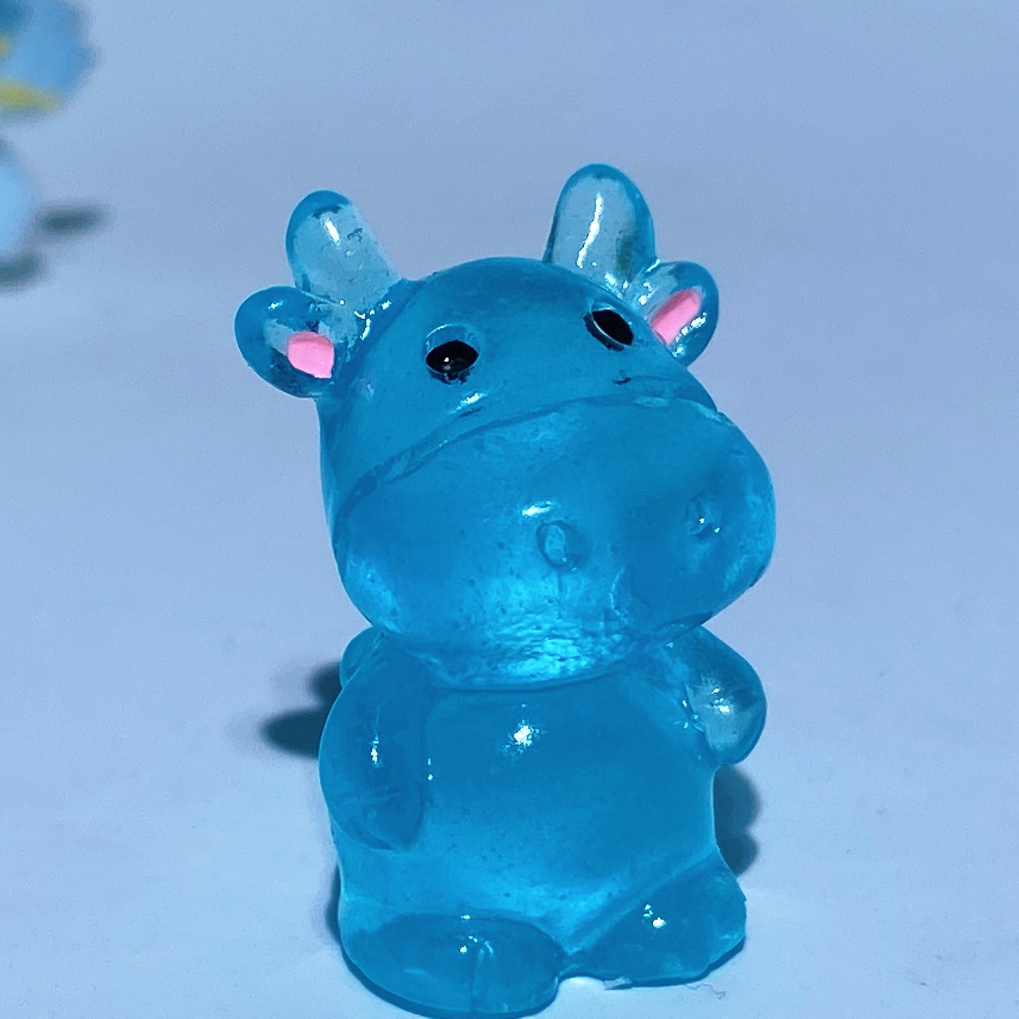 1.1" Luminous Cow Carving Crystal Healing Bulk Wholesale