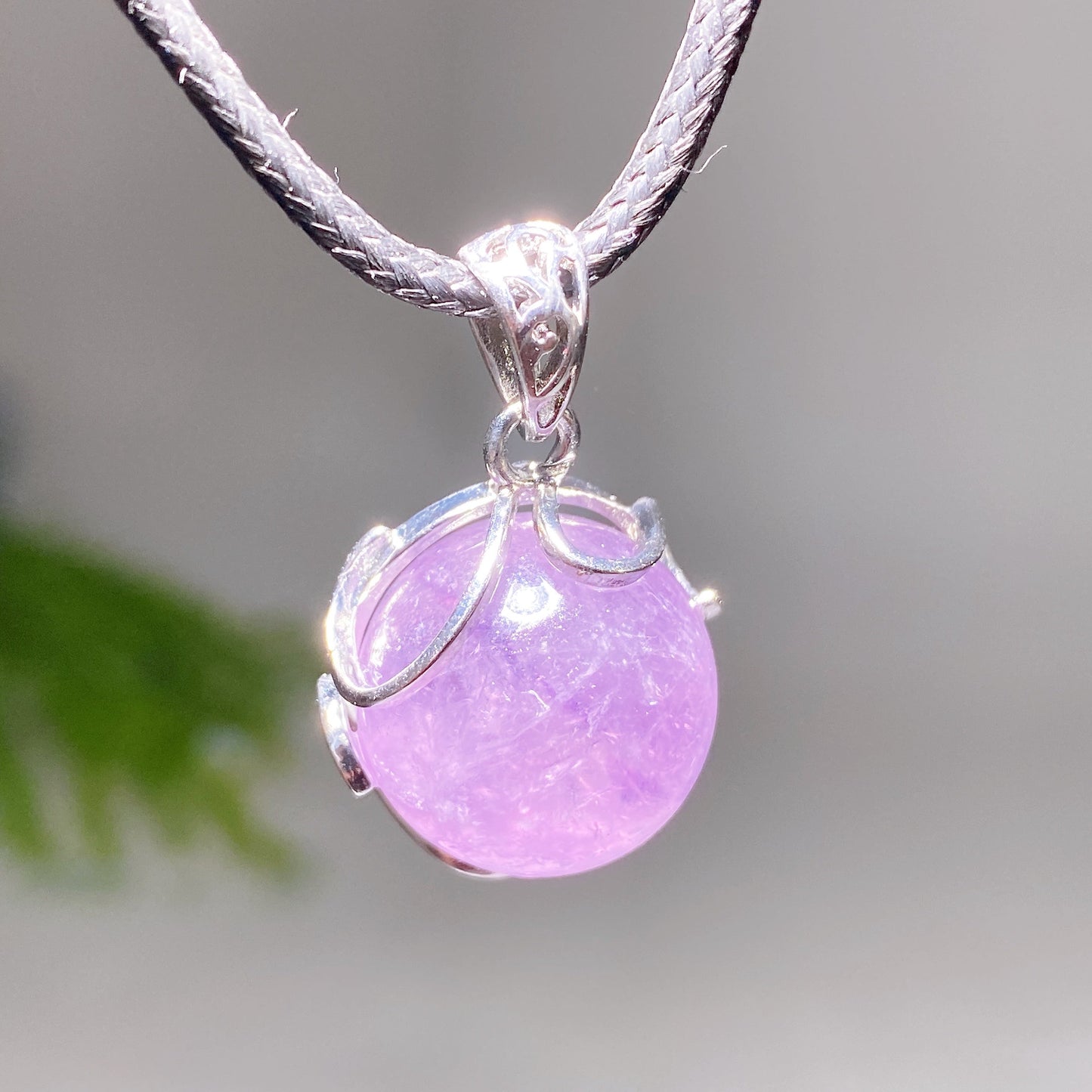 20mm Amethyst Clear Quartz Pendant Crystal Healing Bulk Wholesale