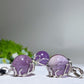 20mm Amethyst Clear Quartz Pendant Crystal Healing Bulk Wholesale