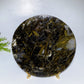 16.5cm-20cm Green Mica Round Slab with Stand Bulk Wholesale