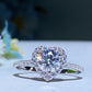 Moissanite Ring Fixed Size Crystal Healing Bulk Wholesale