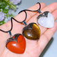 Crystal Heart Necklace Crystal Healing Bulk Wholesale