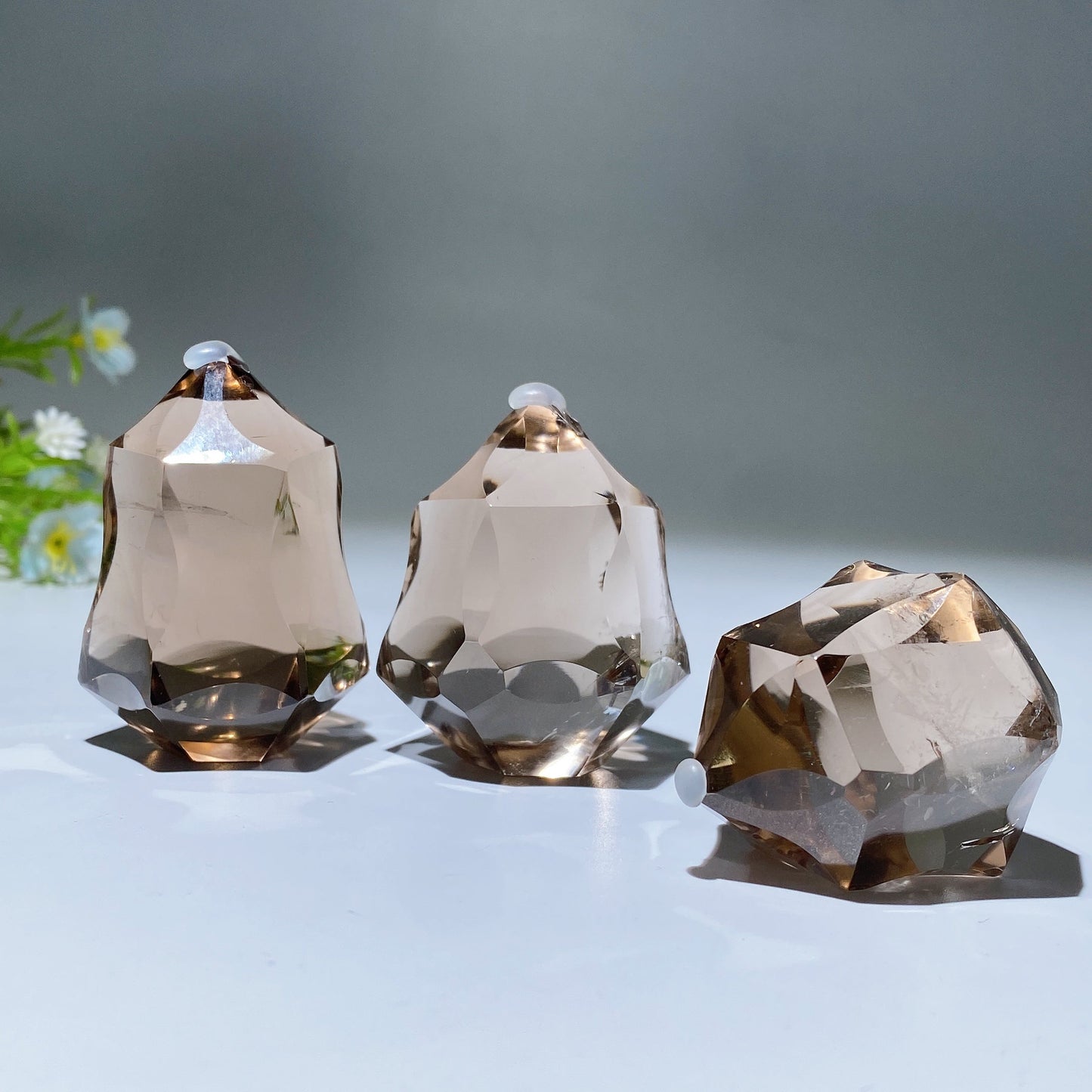 1.8"-2.0" Smoky Quartz Free Form Crystal Healing Bulk Wholesale