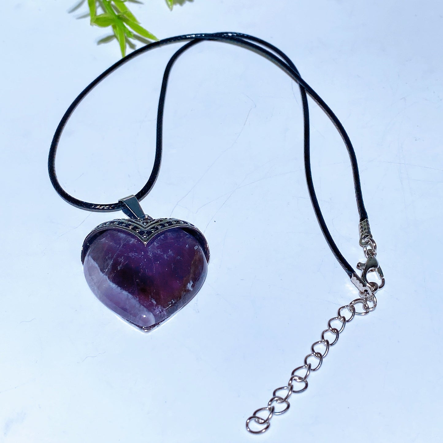 Crystal Heart Necklace Crystal Healing Bulk Wholesale