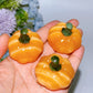 2.2" Orange Calcite Pumpkin Carving Crystal Healing Bulk Wholesale
