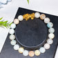 8mm 10mm Crystal Bracelet with Gold Metal Pixiu Decor Crystal Healing Bulk Wholesale