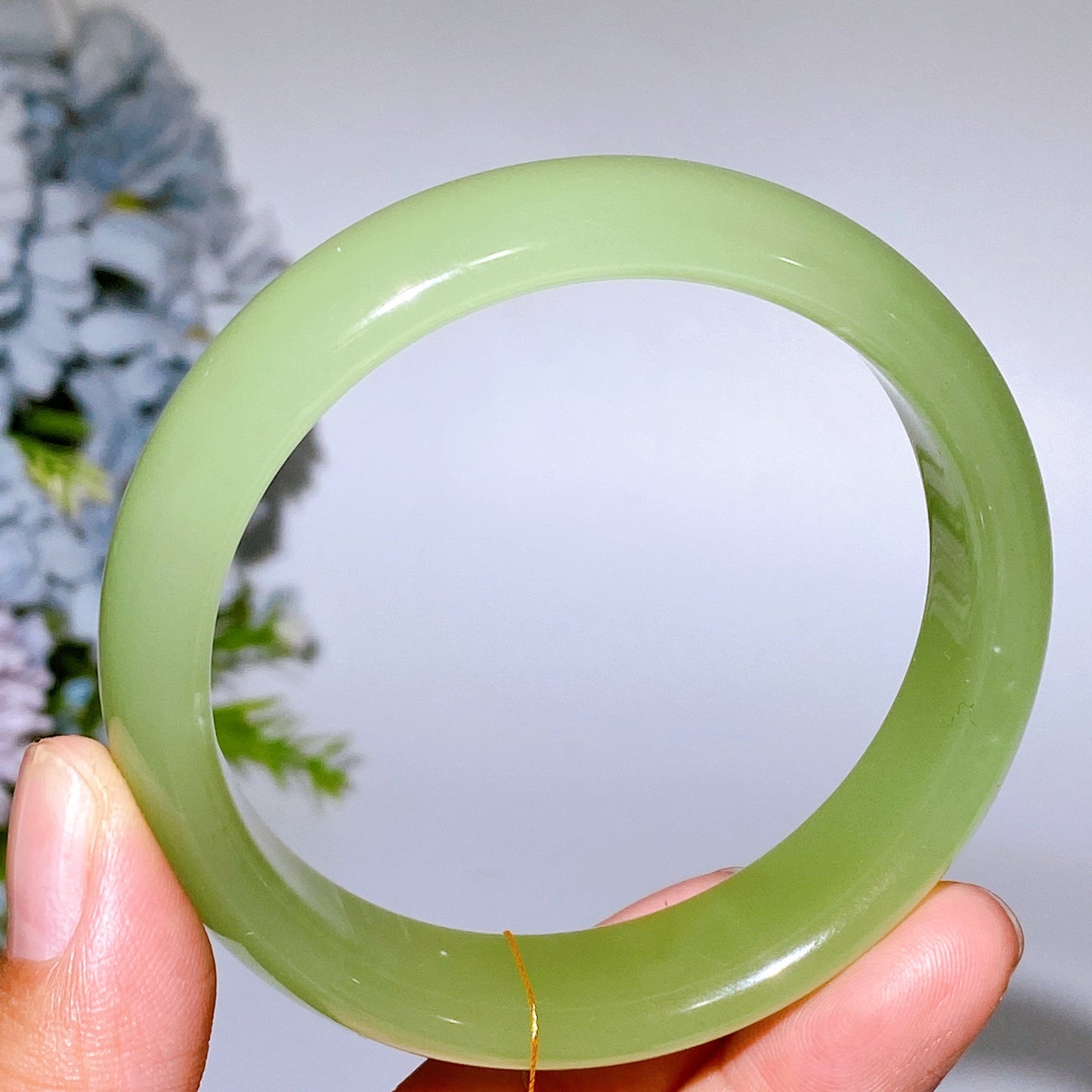 2.28"-2.38" Serpentine Jade Bangle Crystal Healing Bulk Wholesale