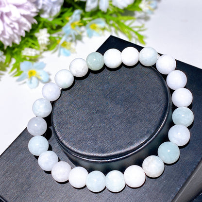 8-10mm Lucky Jade Bracelet Crystal Healing Bulk Wholesale