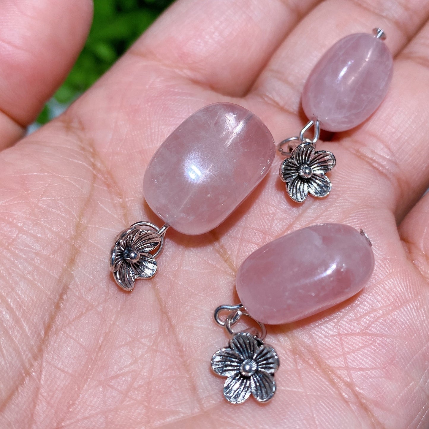 Rose Quartz Pendant Crystal Healing Bulk Wholesale