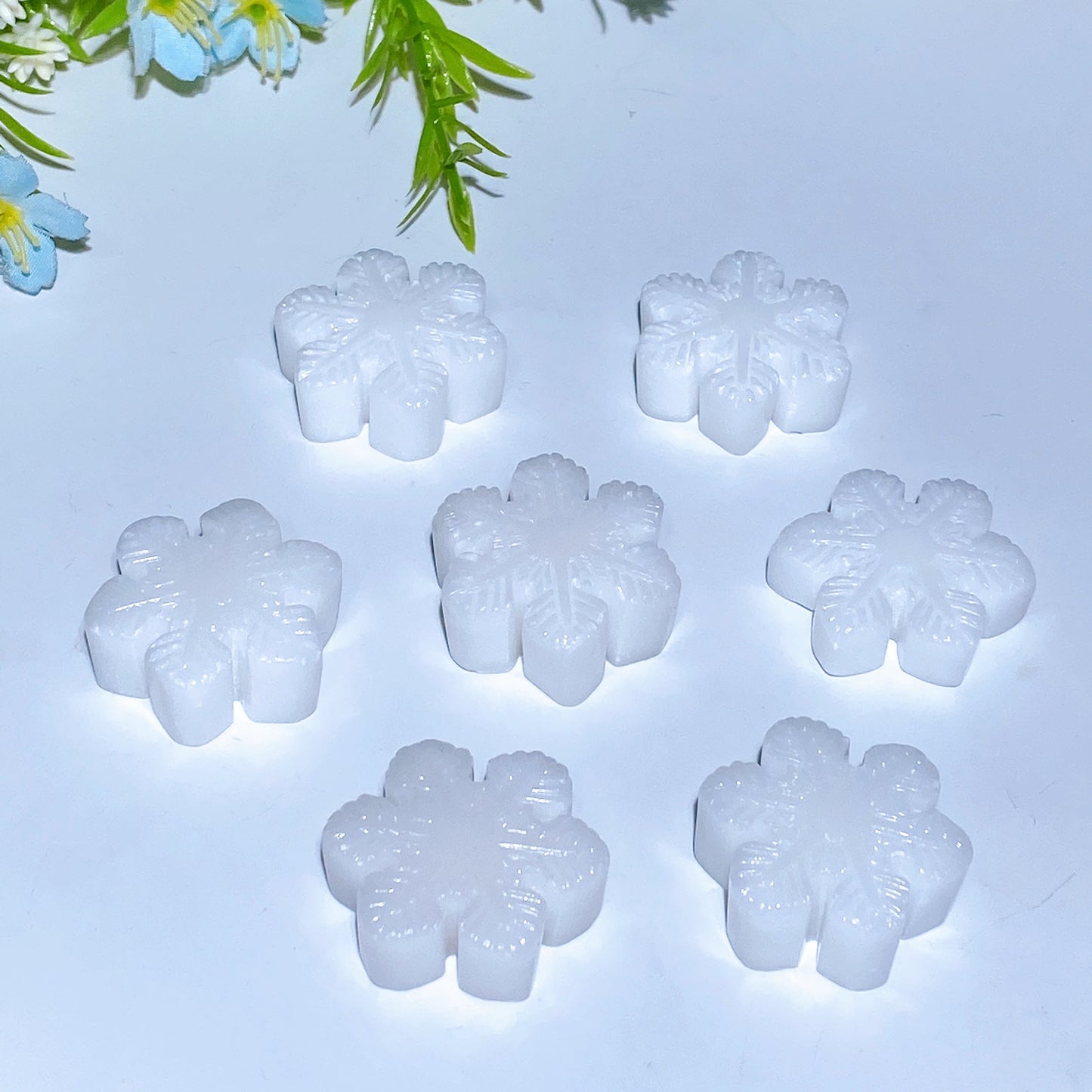 1.2" White Jade Carving Crystal Healing Bulk Wholesale