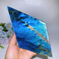 26cm Large Unique Labradorite Rhombus Carving with Stand Crystal Healing Bulk Wholesale