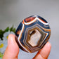 1.8"-2.3" Sardonyx Palm Heart Star Moon Carving Crystal Healing Bulk Wholesale