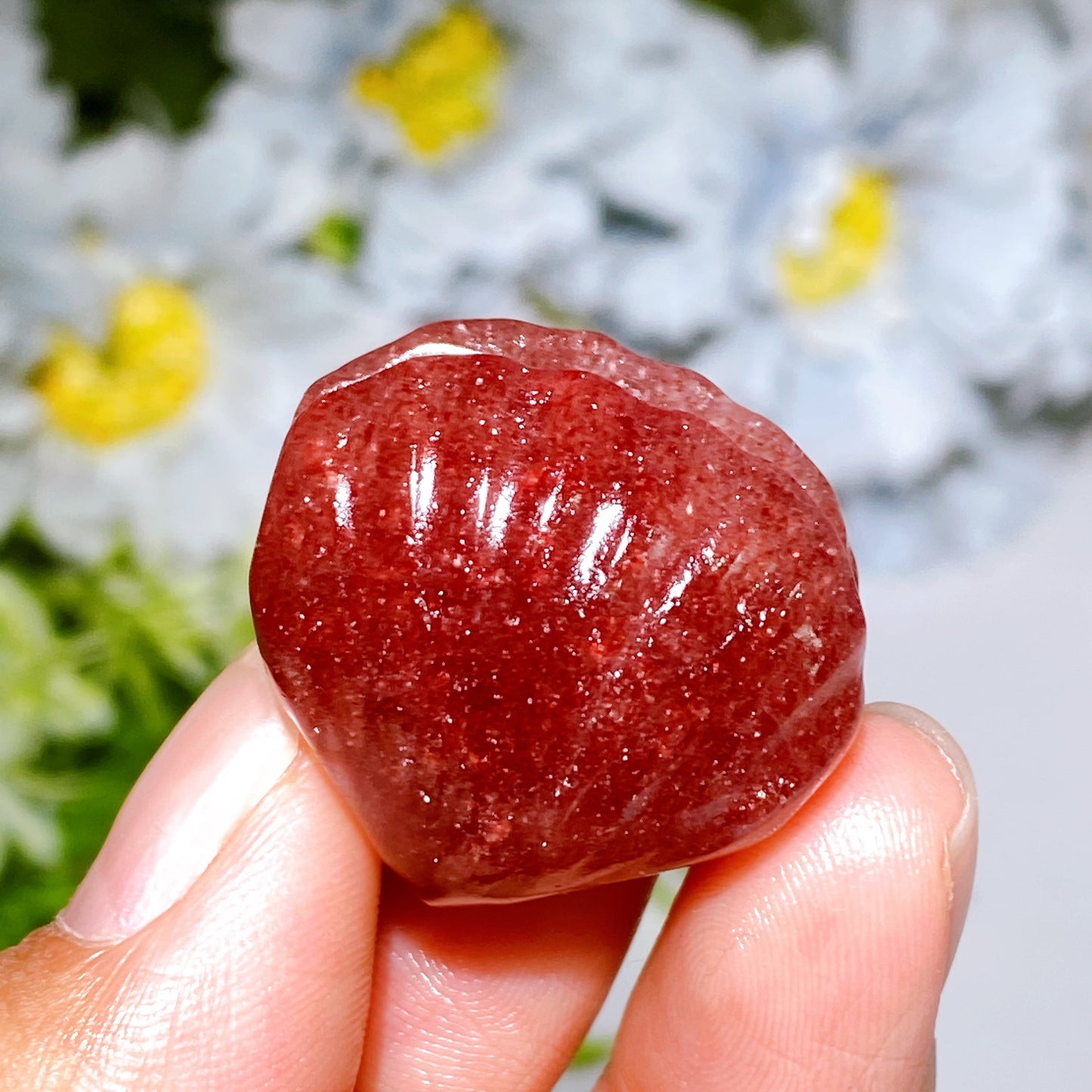 1.1" Crystal Shell Carving Crystal Healing Bulk Wholesale