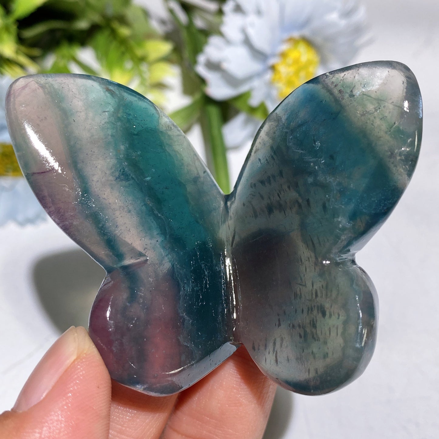 2.3"-2.5" Crystal Butterfly Carving Crystal Healing Bulk Wholesale