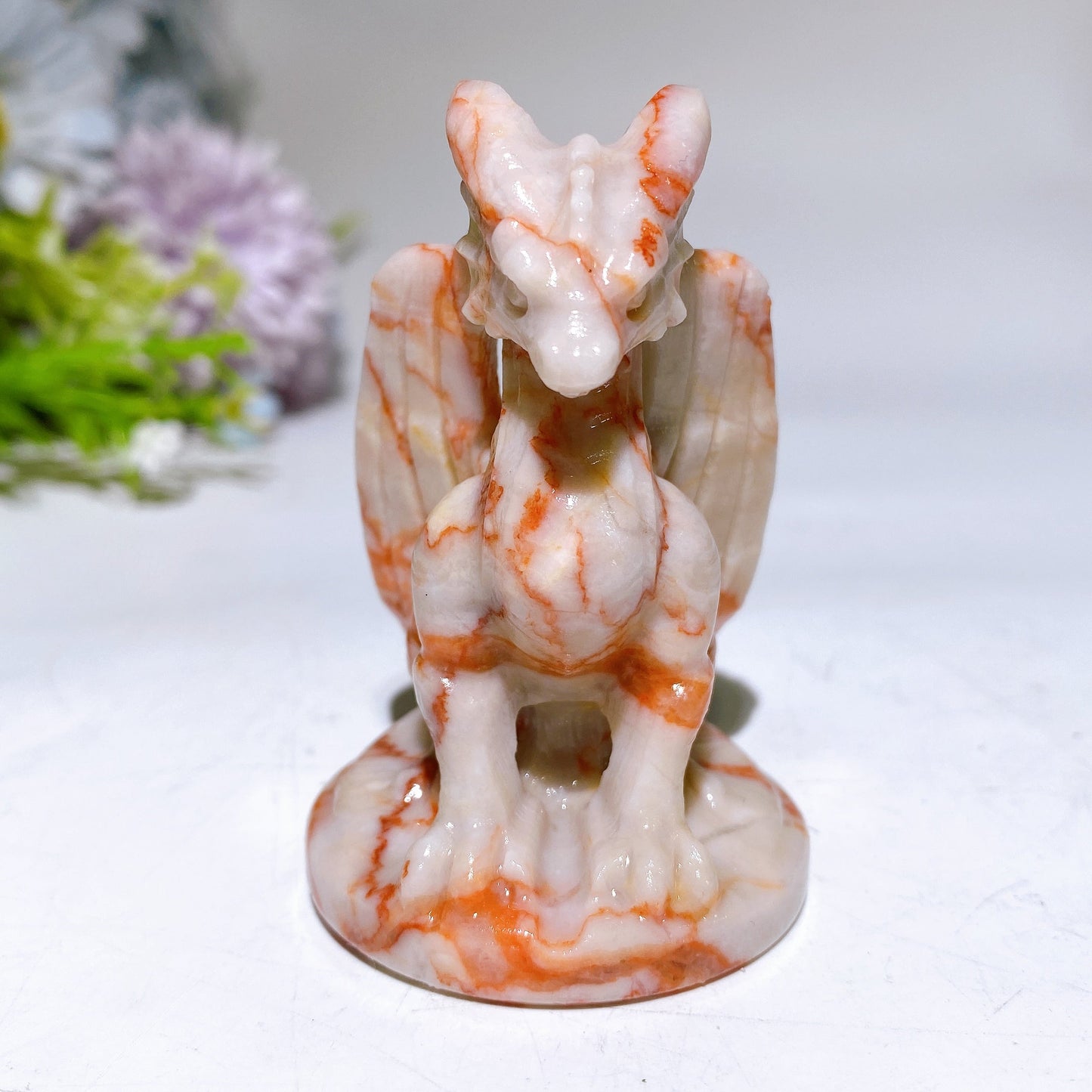 2.6" Crystal Dragon Carving Crystal Healing Bulk Wholesale