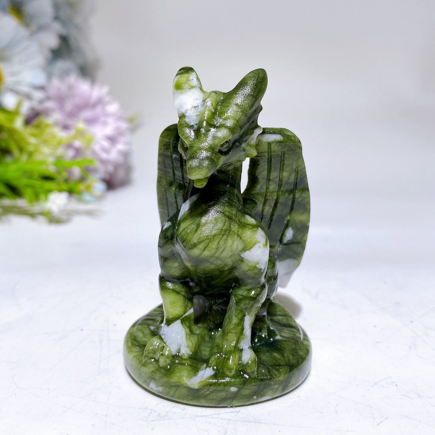 2.6" Crystal Dragon Carving Crystal Healing Bulk Wholesale