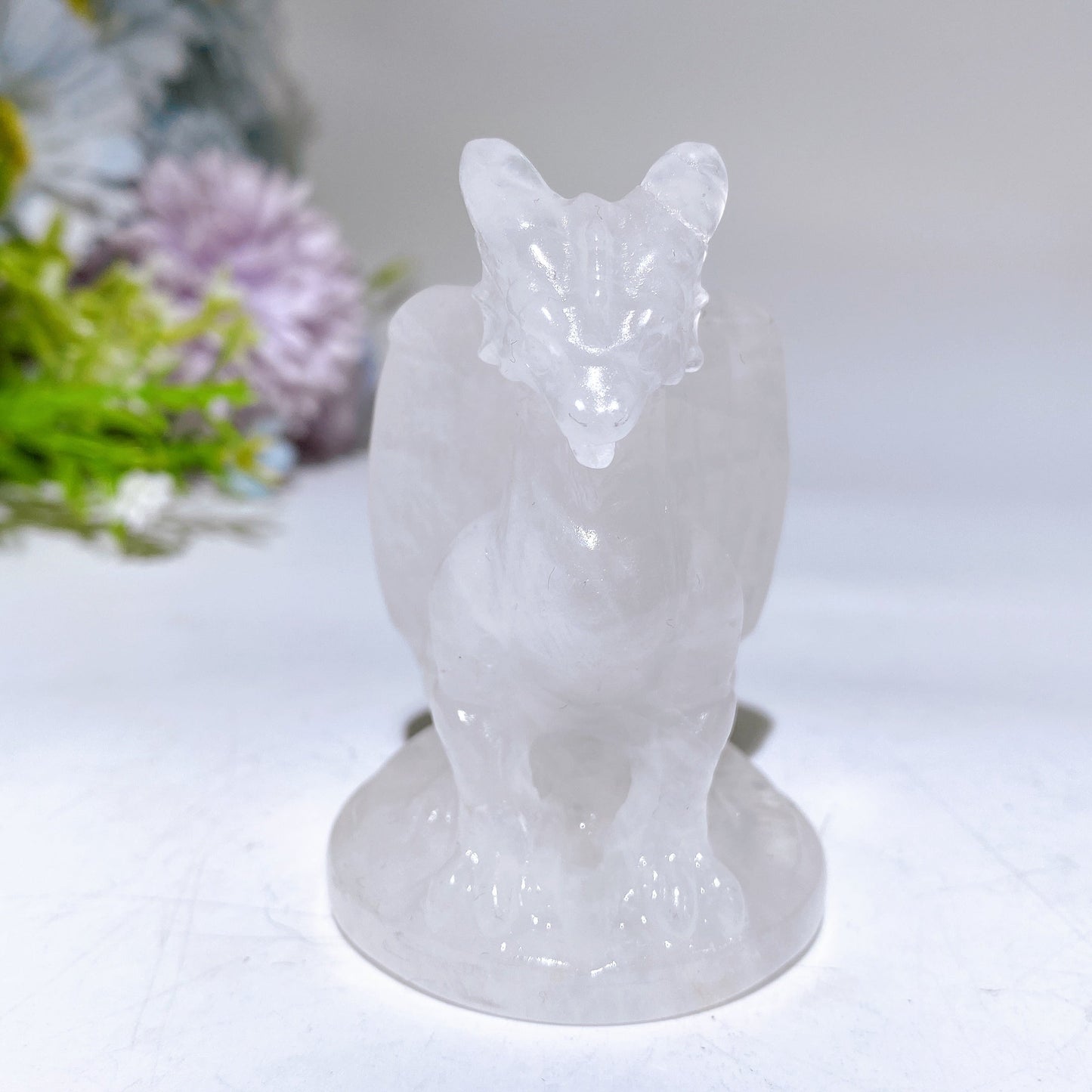 2.6" Crystal Dragon Carving Crystal Healing Bulk Wholesale