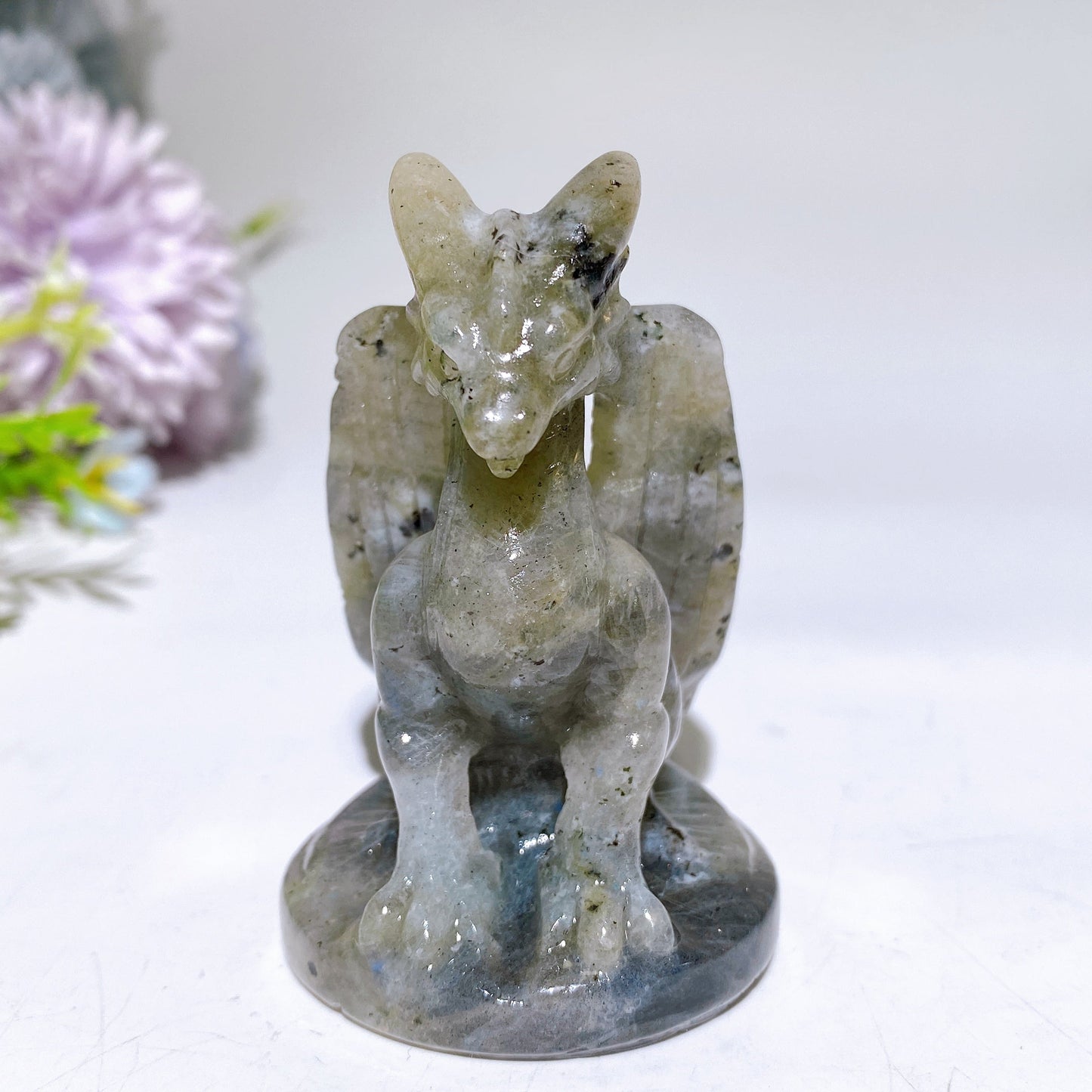 2.6" Crystal Dragon Carving Crystal Healing Bulk Wholesale