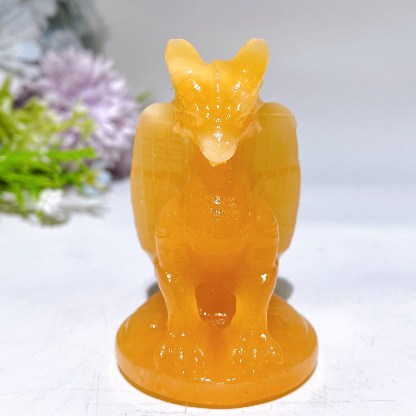 2.6" Crystal Dragon Carving Crystal Healing Bulk Wholesale