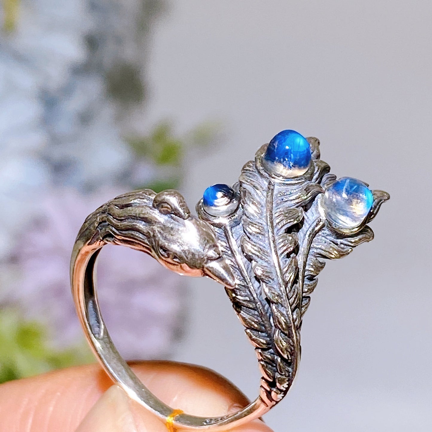 Adjustable Sterling Silver Crystal Ring Crystal Healing Bulk Wholesale