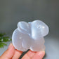 3.0" Selenite Rabbit Carving Crystal Healing Bulk Wholesale