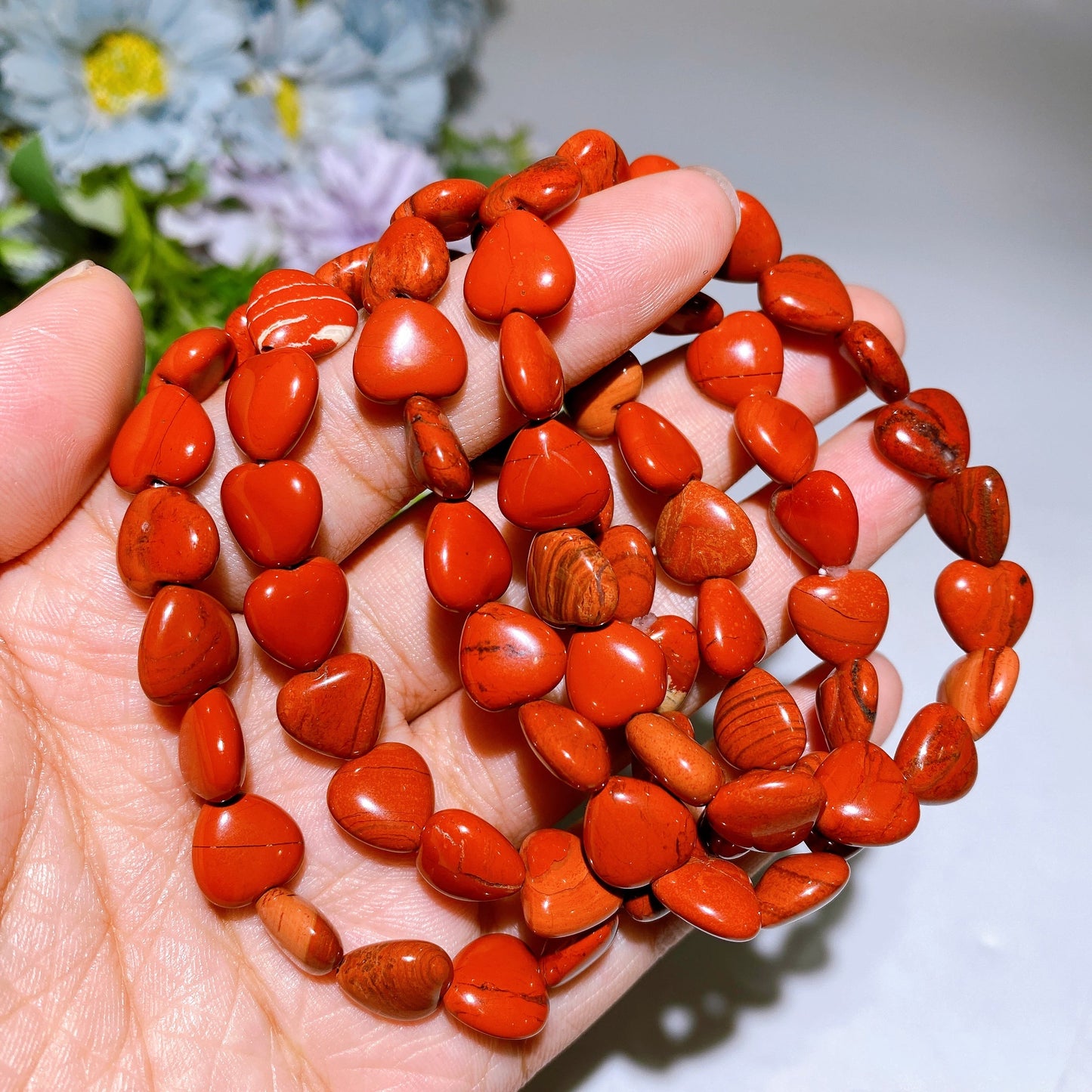 Crystal Heart Bracelet Crystal Healing Bulk Wholesale