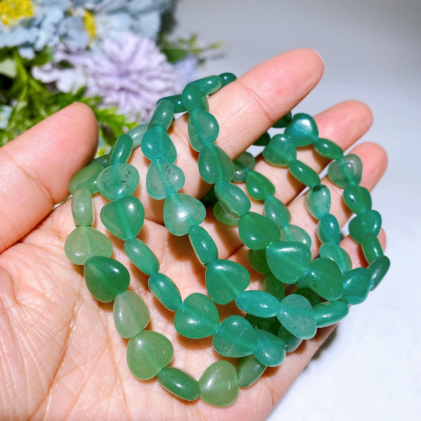 Crystal Heart Bracelet Crystal Healing Bulk Wholesale