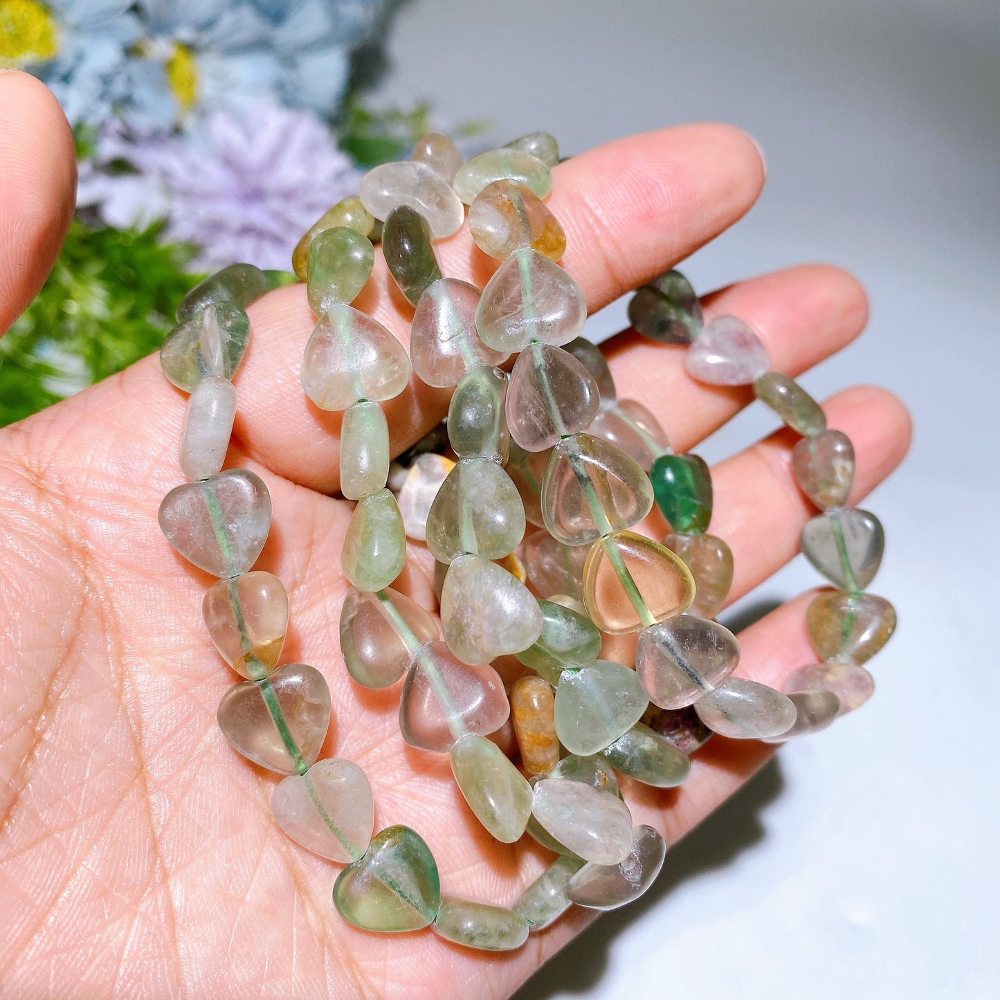 Crystal Heart Bracelet Crystal Healing Bulk Wholesale