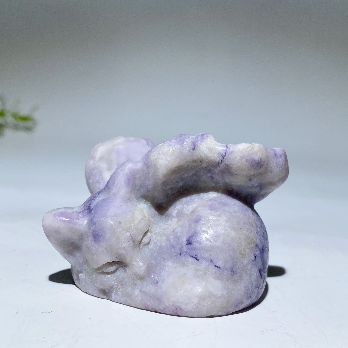 2.3" Crystal Cat with Wings Carving Crystal Healing Bulk Wholesale