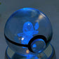 3D Inner Carving Crystal Pokemon Glass Sphere with Colorful Lamp Stand Crystal Healing Bulk Wholesale