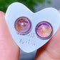 S925 Crystal Ear Stud Earring Crystal Healing Bulk Wholesale