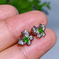 S925 Crystal Ear Stud Earring Crystal Healing Bulk Wholesale