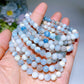 6mm Aquamarine Bracelet Crystal Healing Bulk Wholesale