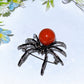 Crystal Spider Brooch Crystal Healing Bulk Wholesale