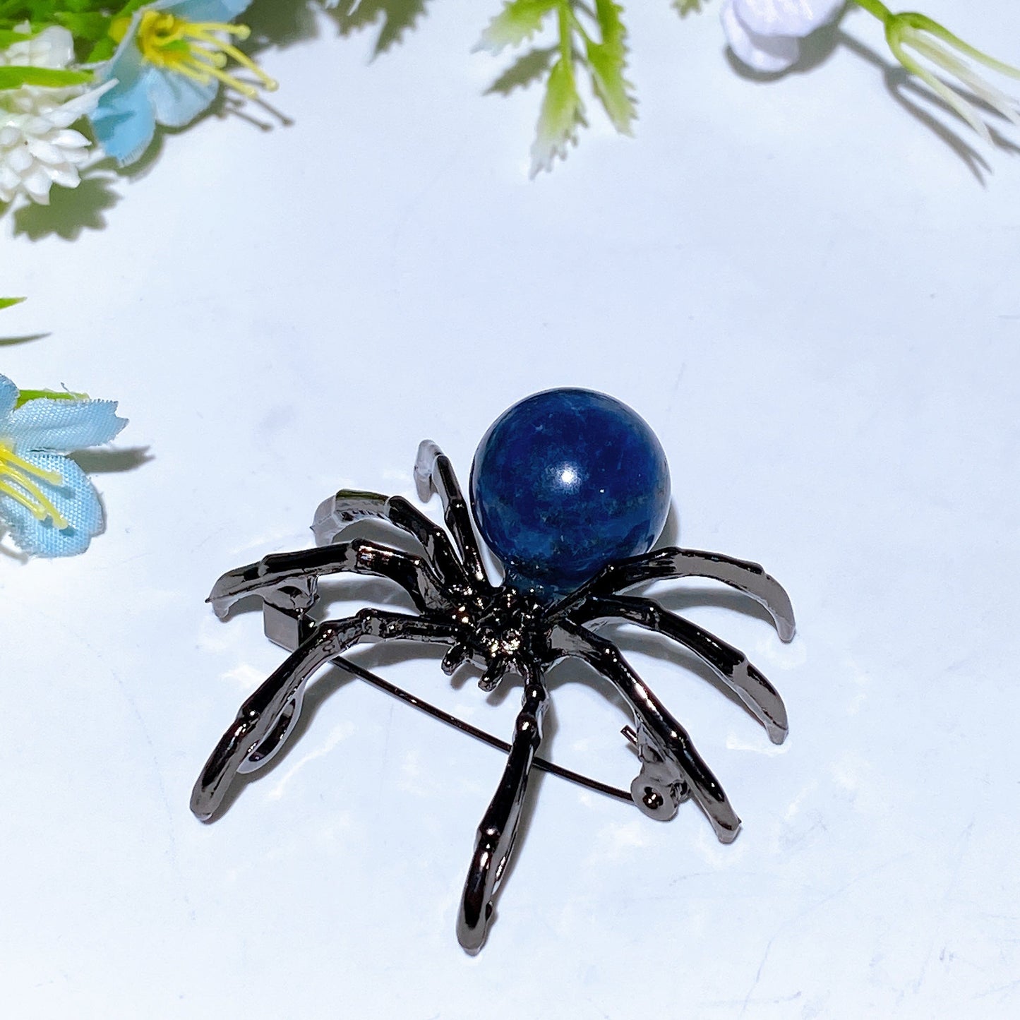 Crystal Spider Brooch Crystal Healing Bulk Wholesale