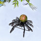 Crystal Spider Brooch Crystal Healing Bulk Wholesale