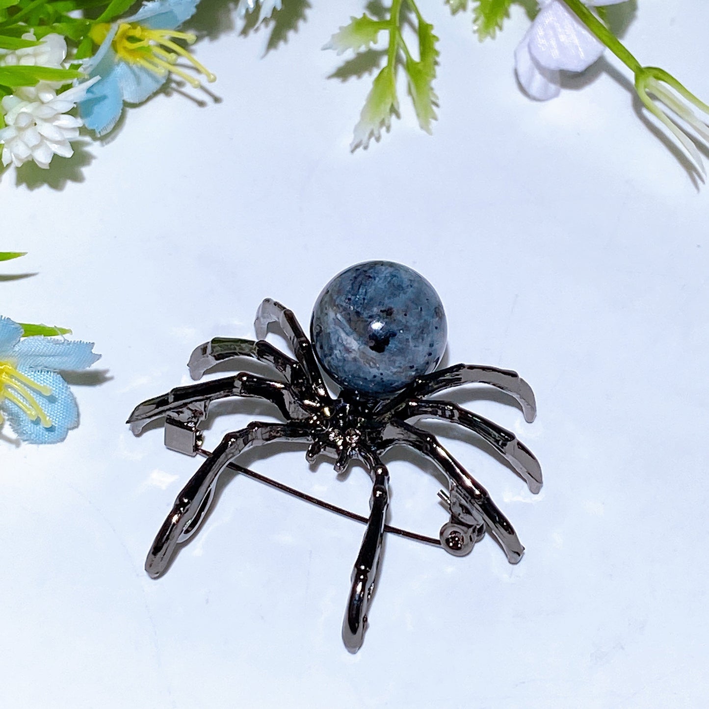 Crystal Spider Brooch Crystal Healing Bulk Wholesale