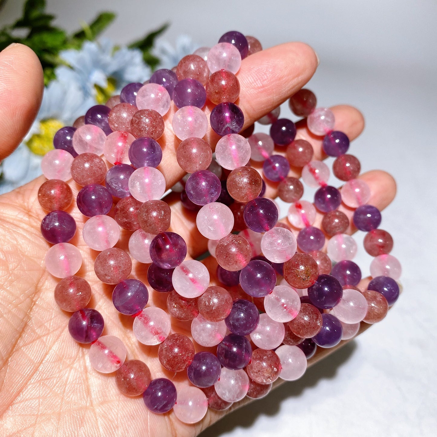 8mm Crystal Bracelet Crystal Healing Bulk Wholesale