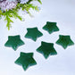 1.8" Green Aventurine Star Carving Crystal Healing Bulk Wholesale