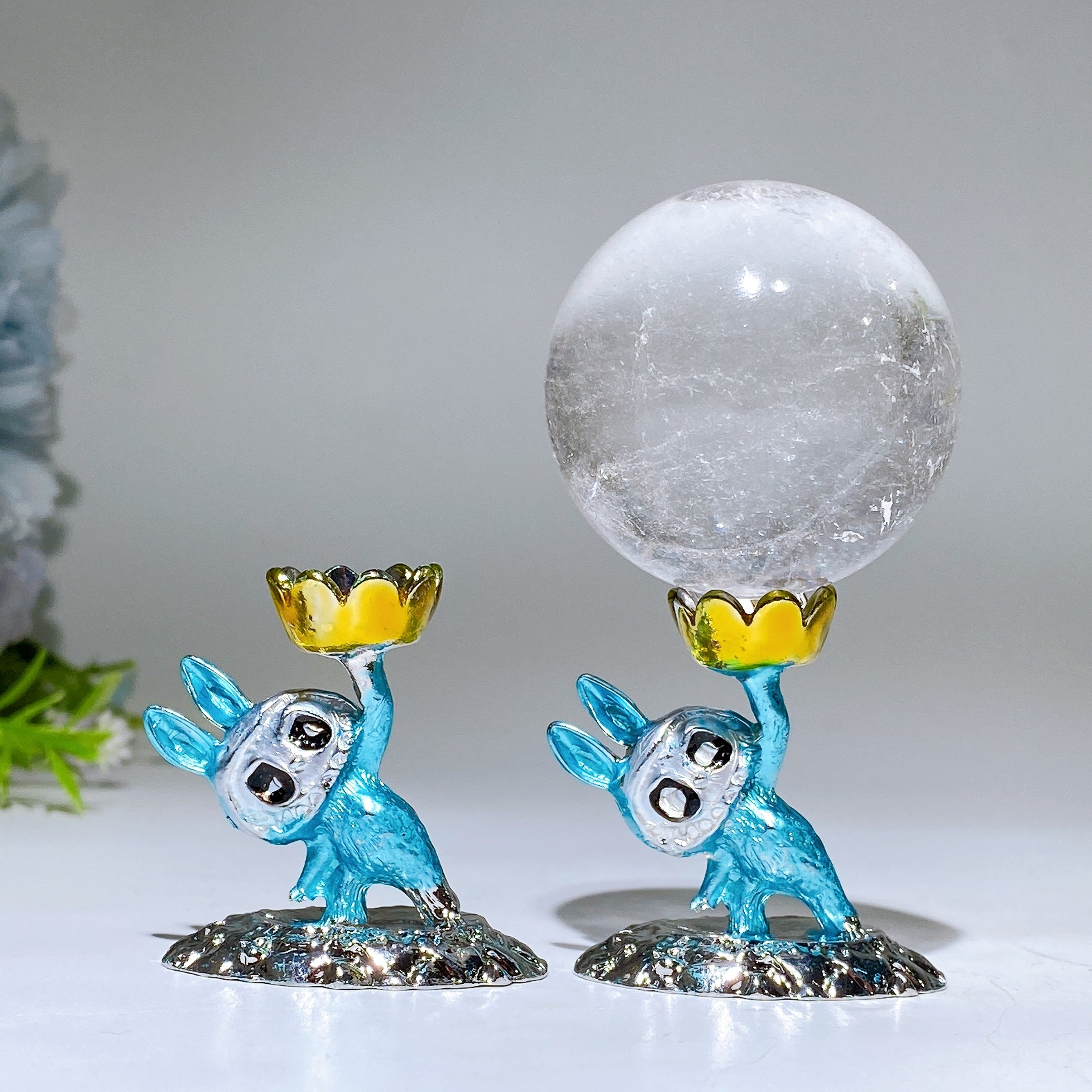 4cm Metal Labubu Stand Crystal Healing Bulk Wholesale – Wholesale ...