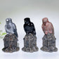 3.1" Crystal Raven on Yooperlite Tombstone Carving Crystal Healing Bulk Wholesale