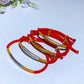 Silver Golden Tibetan Red String Bracelet Crystal Healing Bulk Wholesale